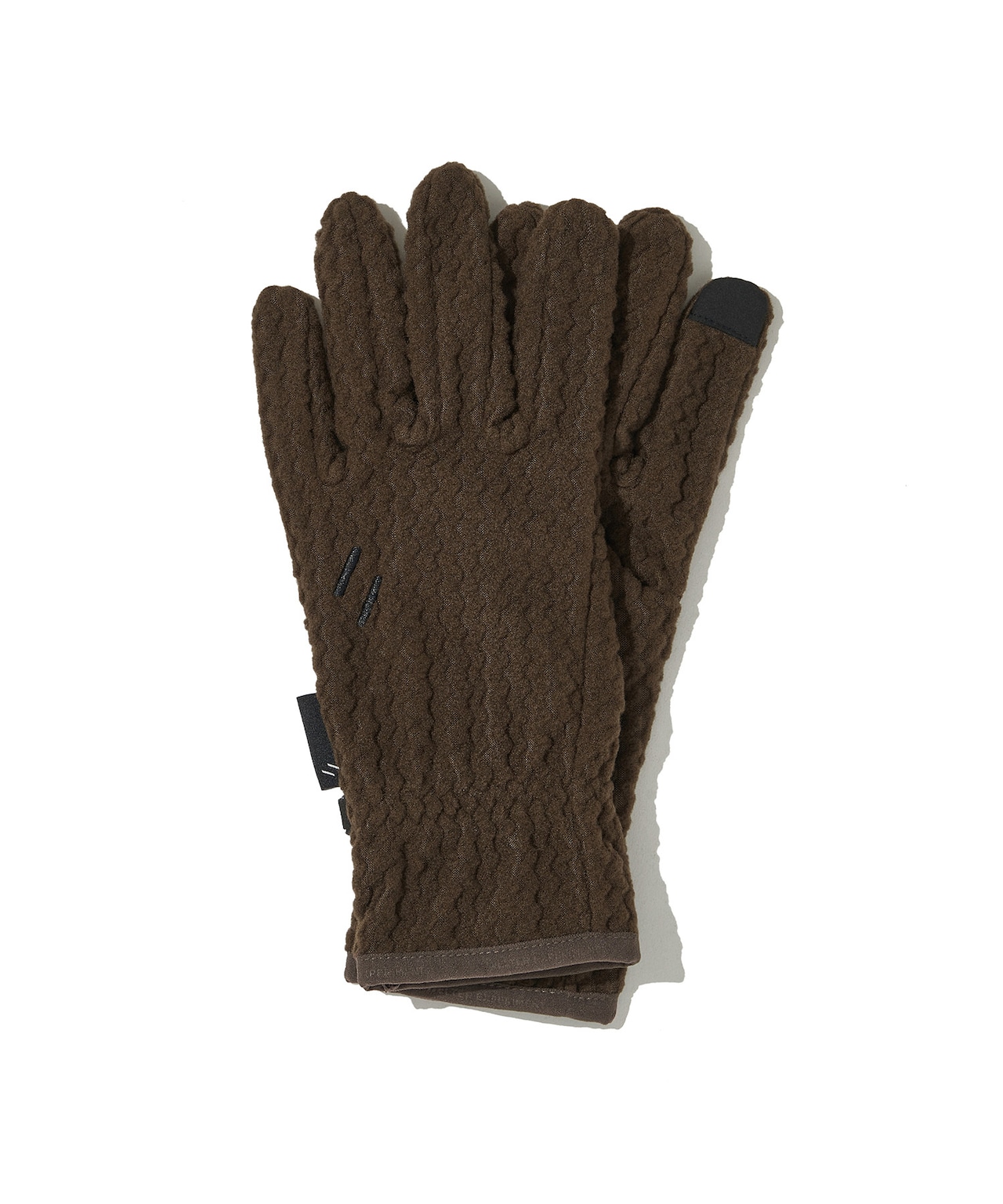 CALORA FLEECE GLOVES_BROWN