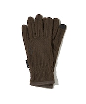 CALORA FLEECE GLOVES_BROWN