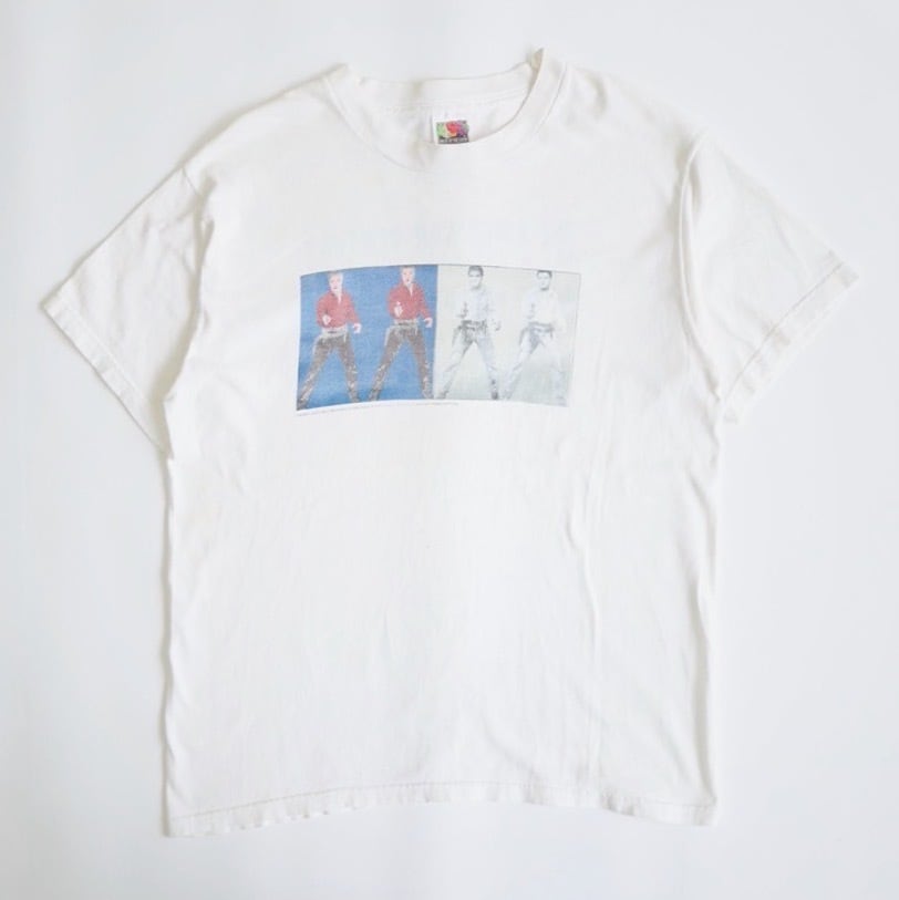 1996 ANDY WARHOL ELVIS 1AND2 ART TSHIRT