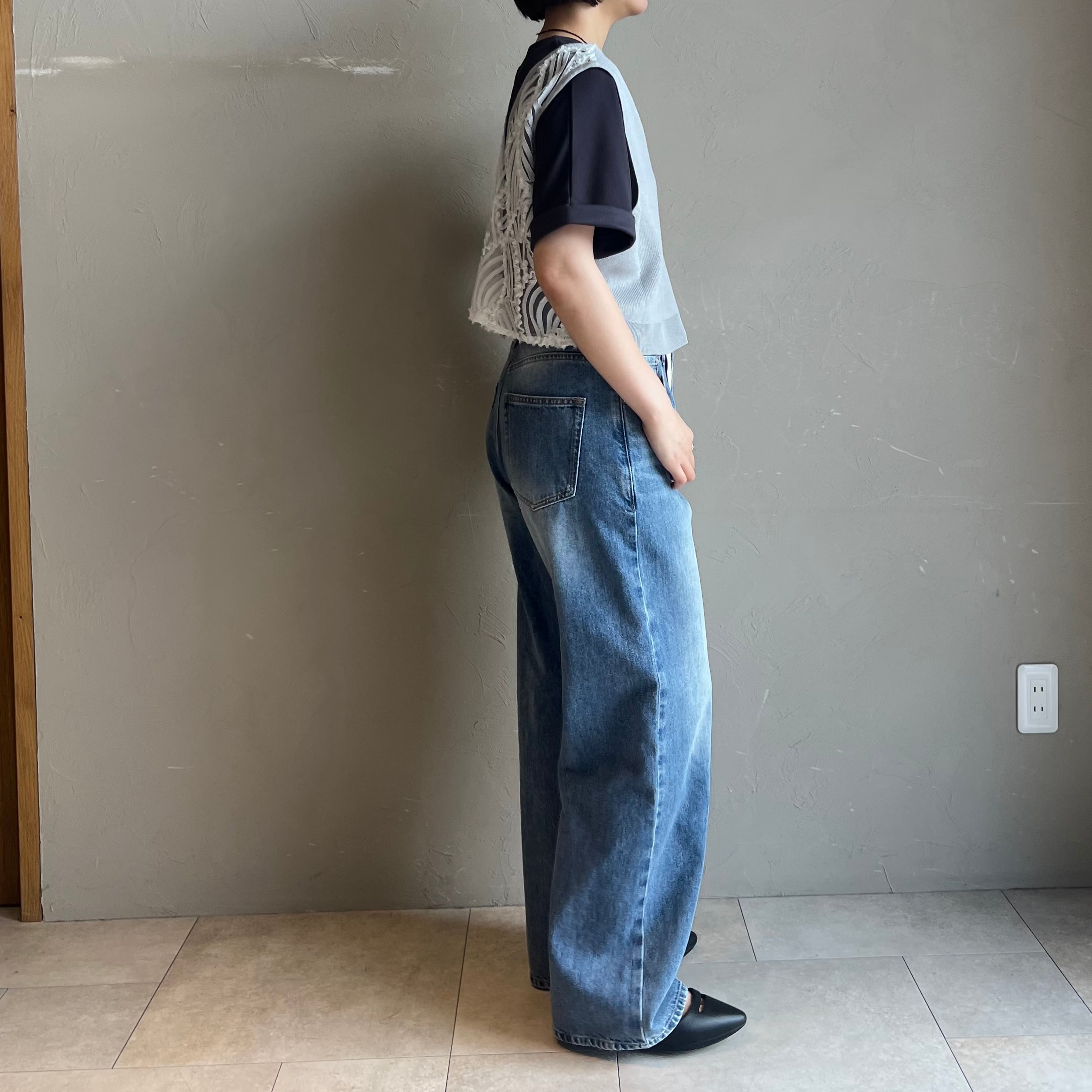 QTUME 】2way刺繍レースベスト | valance 福井｜レディース セレクト