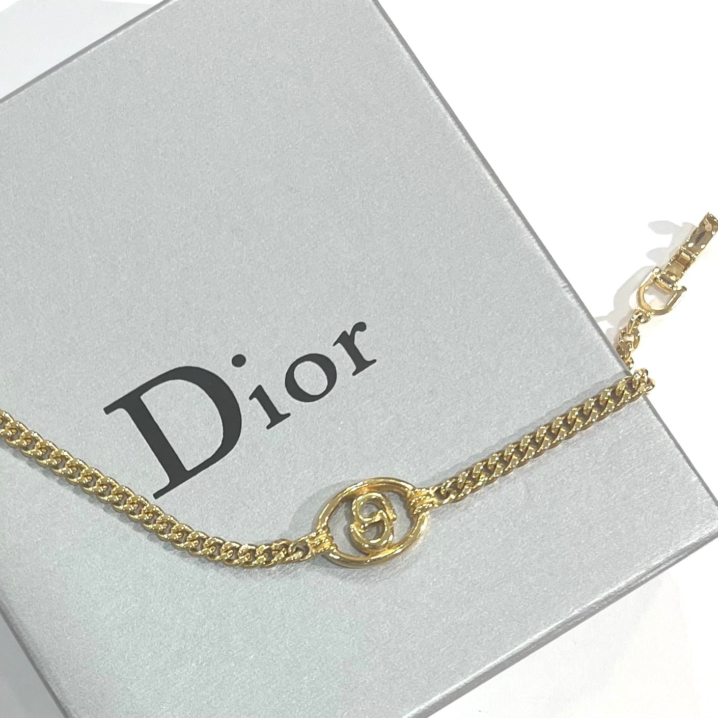 SALE【Christian Dior】1804 DIOR CDロゴブレスレット DIOR