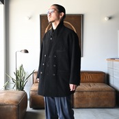 THE DAY(ザデイ)MOLESKIN DOUBLE BREASTED JACKETスタイル。