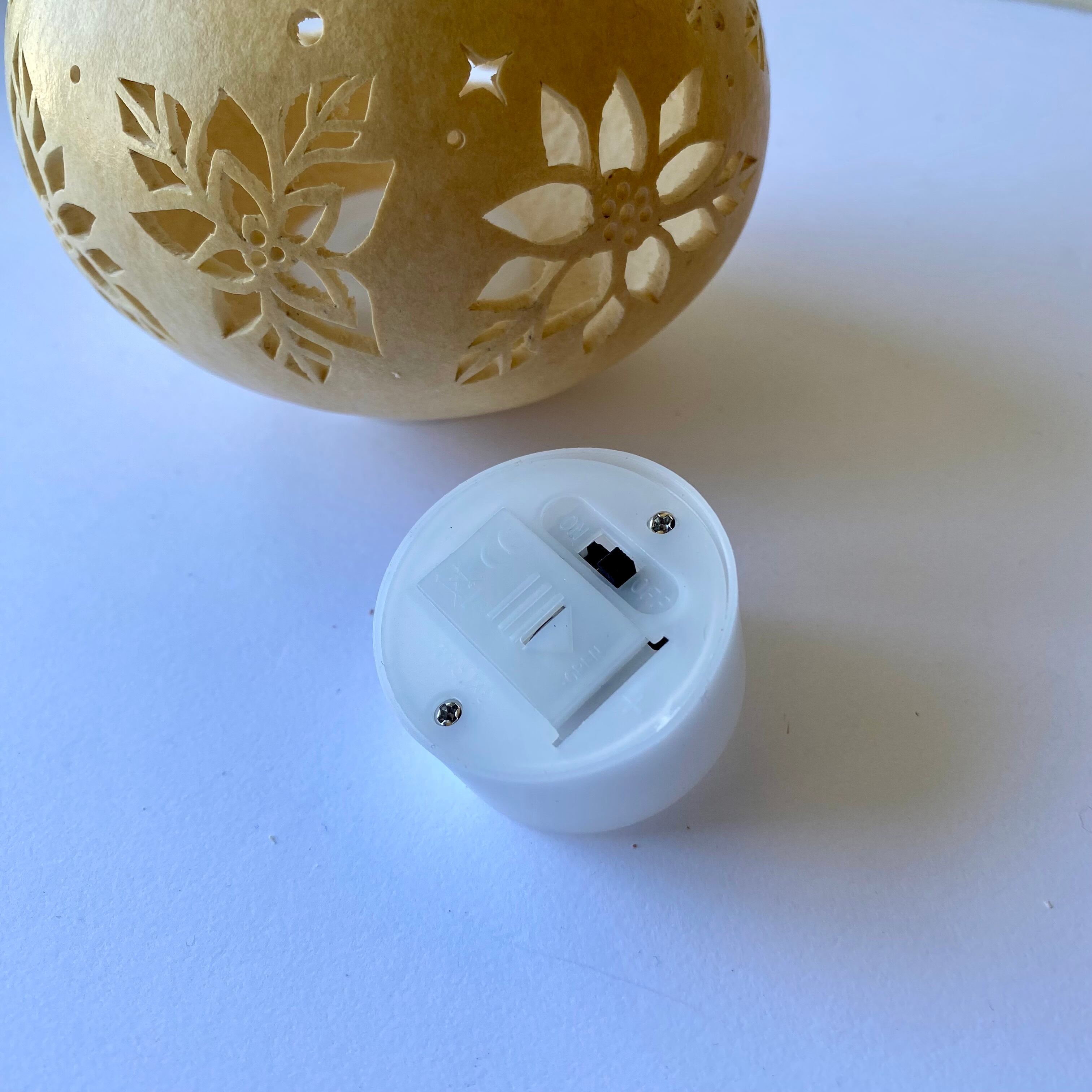 ポインセチアのライト