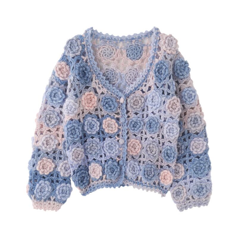 Sky Garden Motif Cardigan S0141