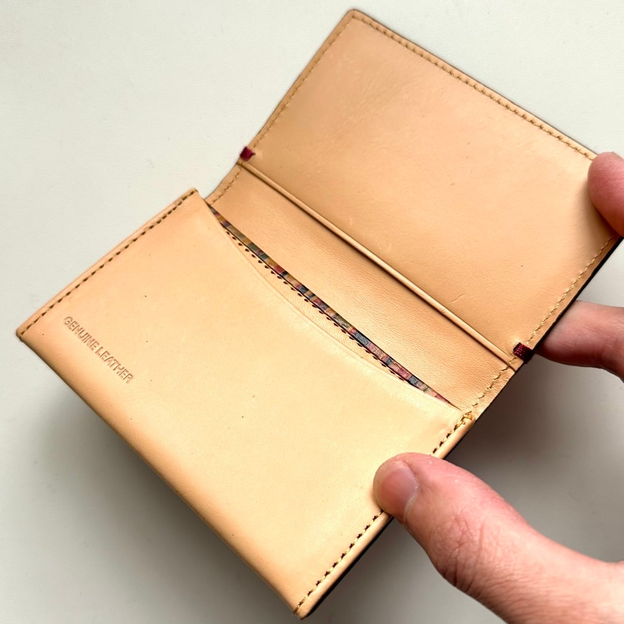ポールスミス Paul Smith 名刺入れ カードケース ダークブラウン