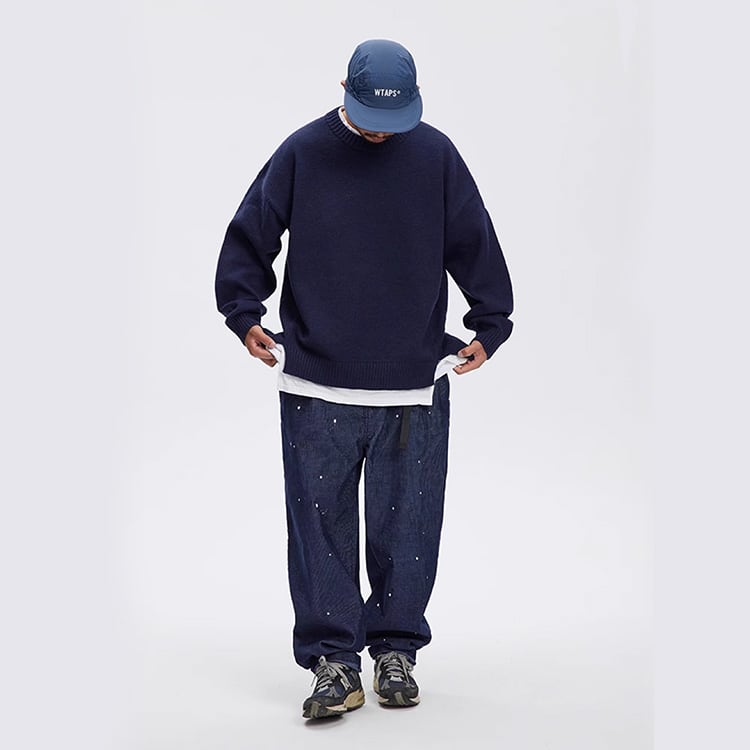 ★FAKE TWO PIECE SWEATER　　　A0835