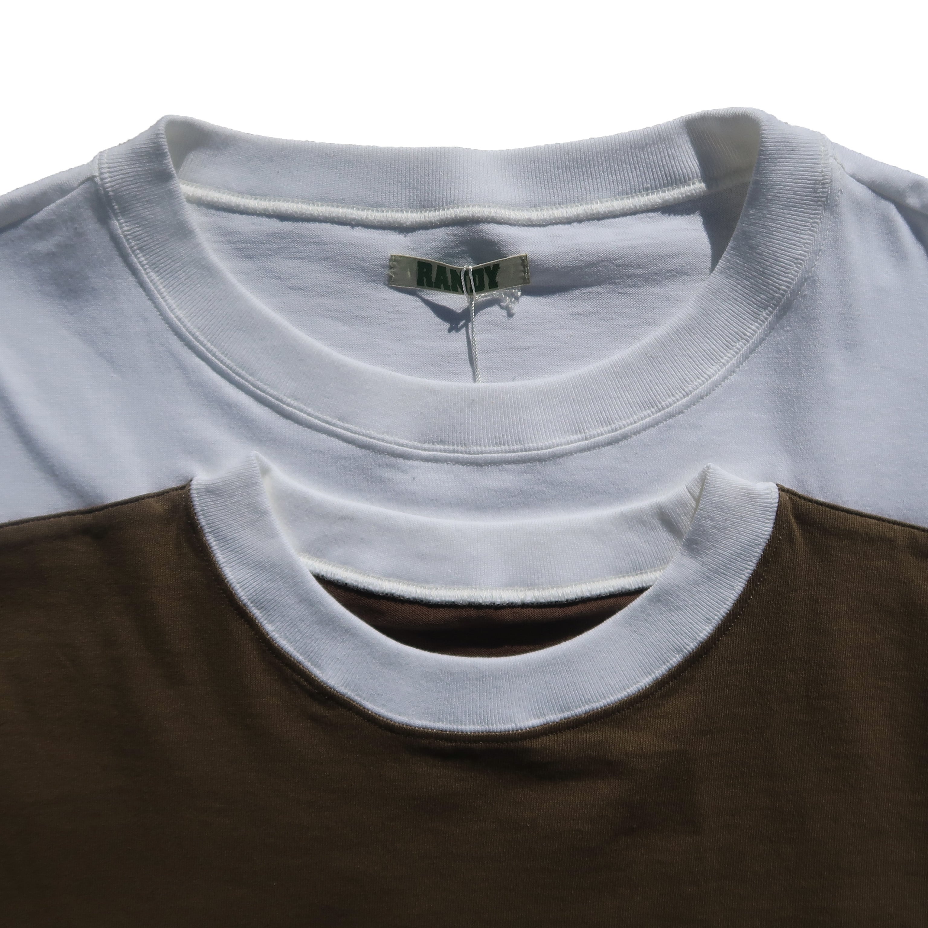 RANDY 25SS HANG (White×Khaki) | Moore