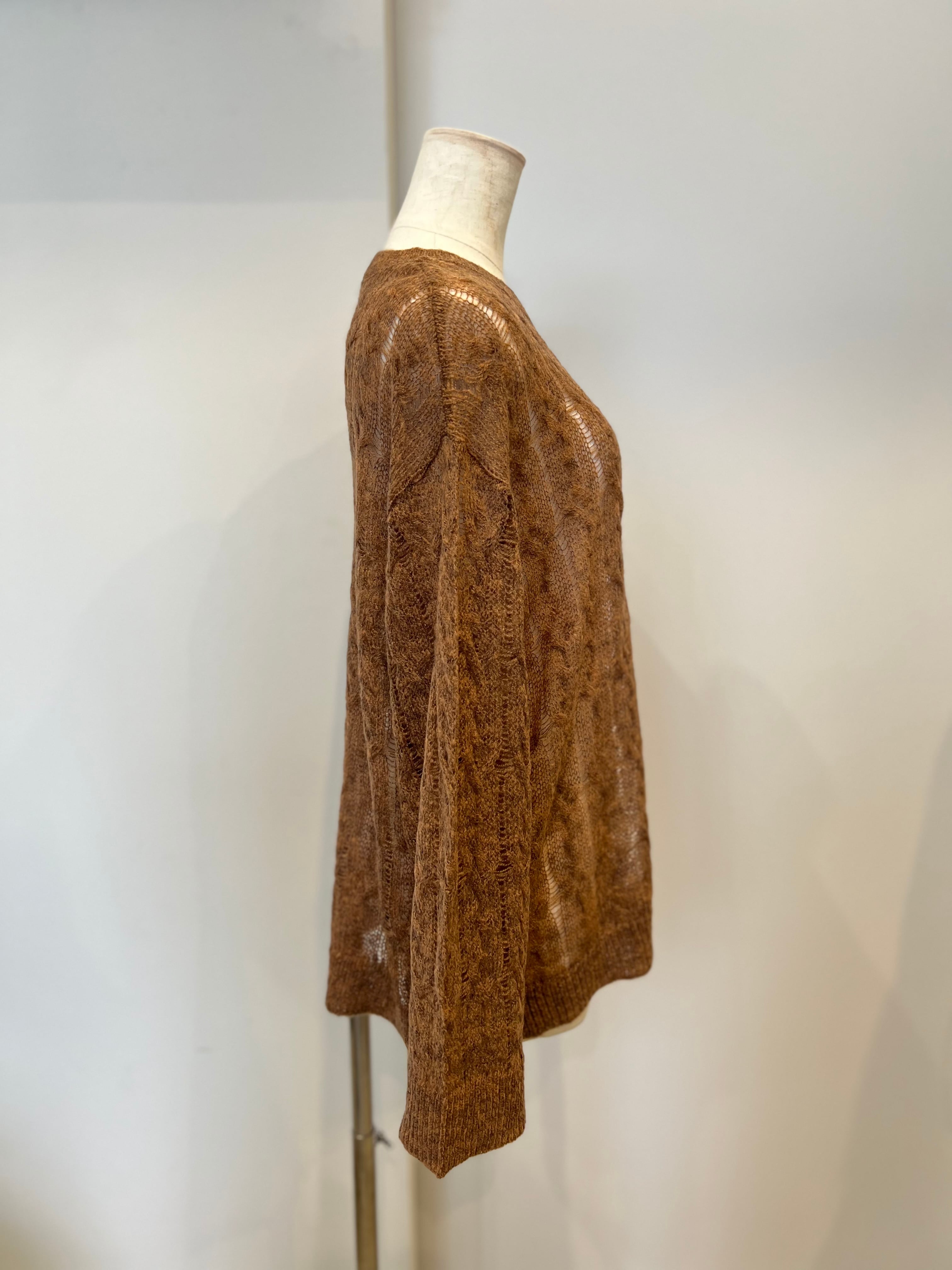 【SELECT】シアークルーネックプルオーバー 29-0427