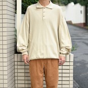 PRONT UOMO cotton rayon knit polo