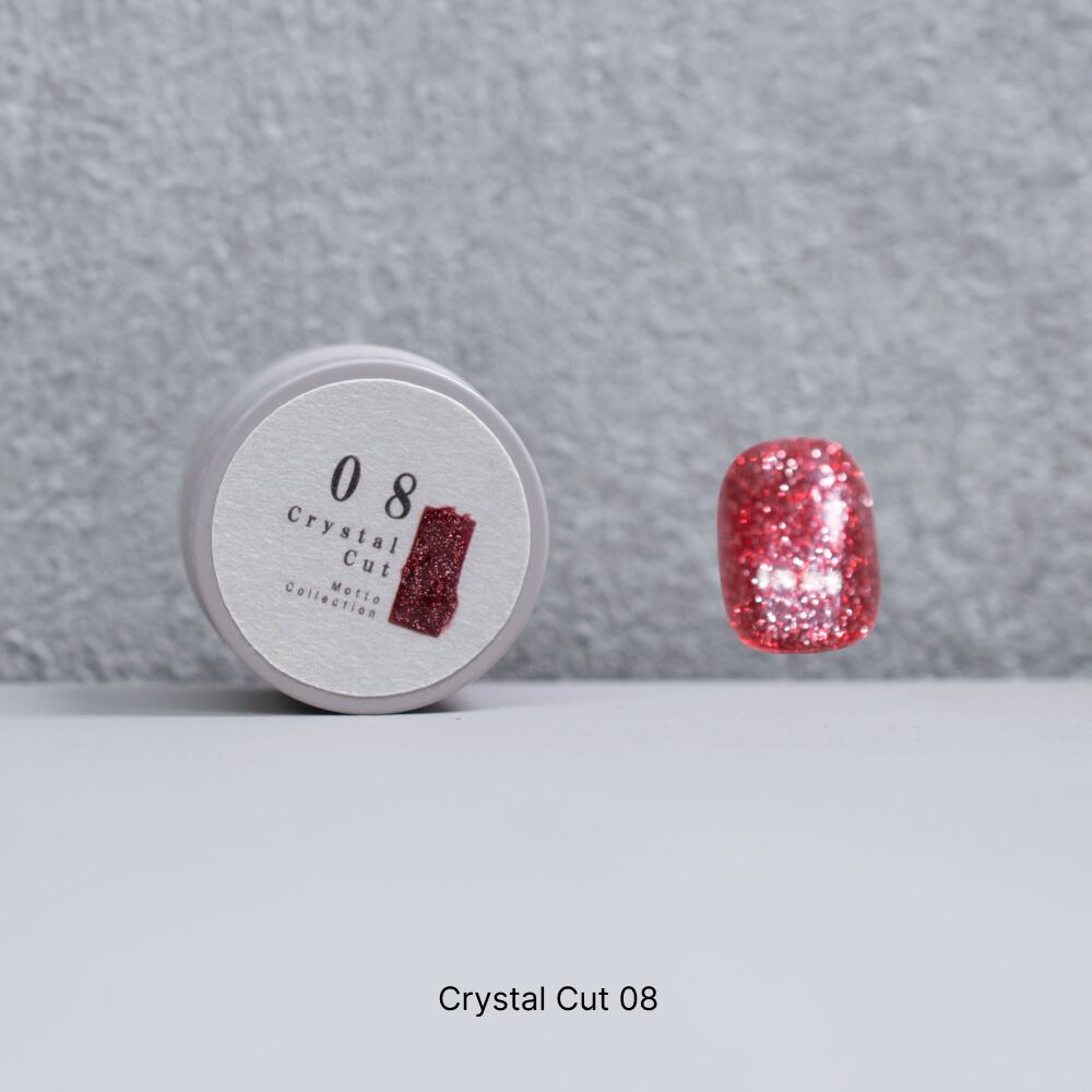 モットコレクション クリスタルカット 8色展開 フラッシュジェルセット