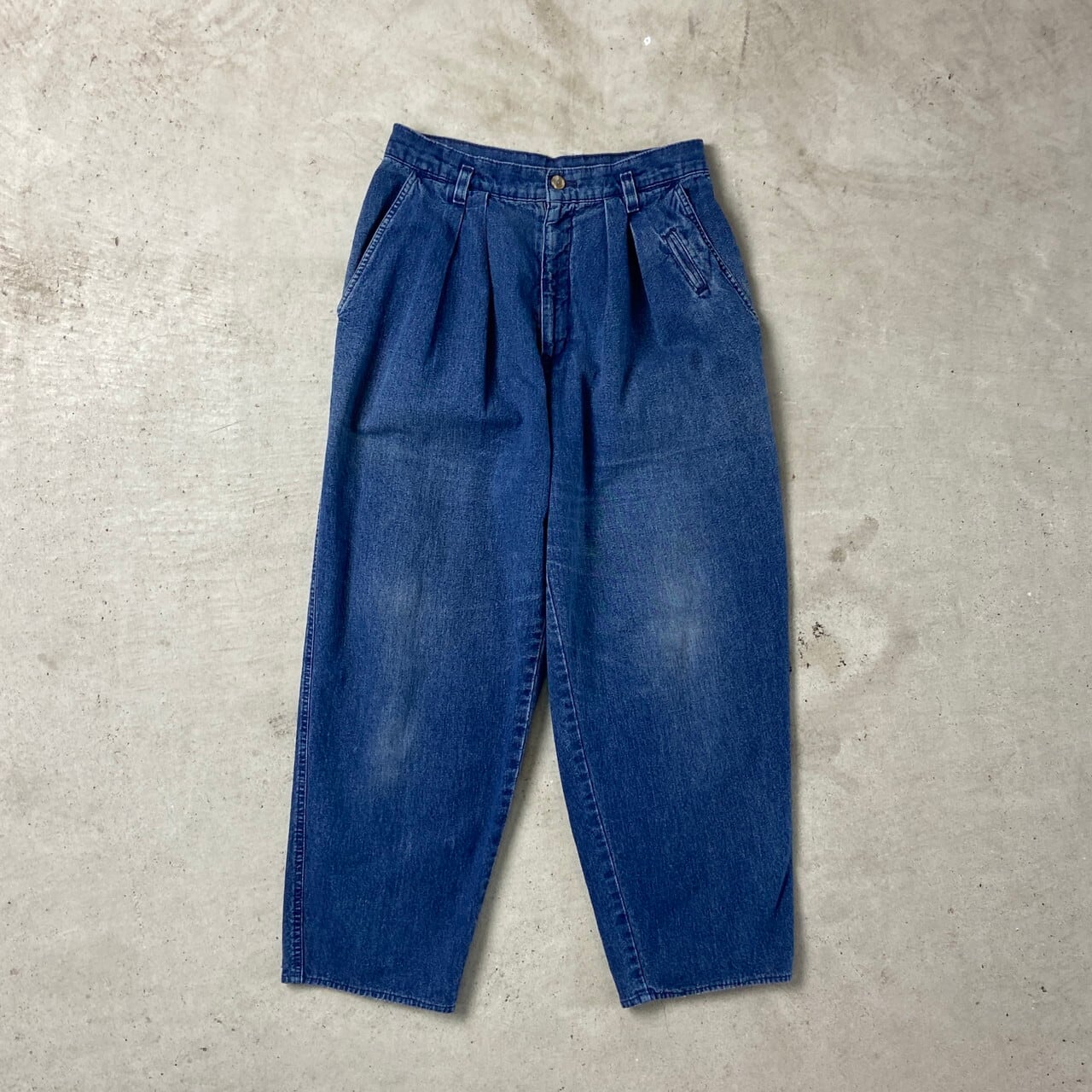 90年代 USA製 DOCKERS ドッカーズ デニムチノトラウザーズ 2タック 