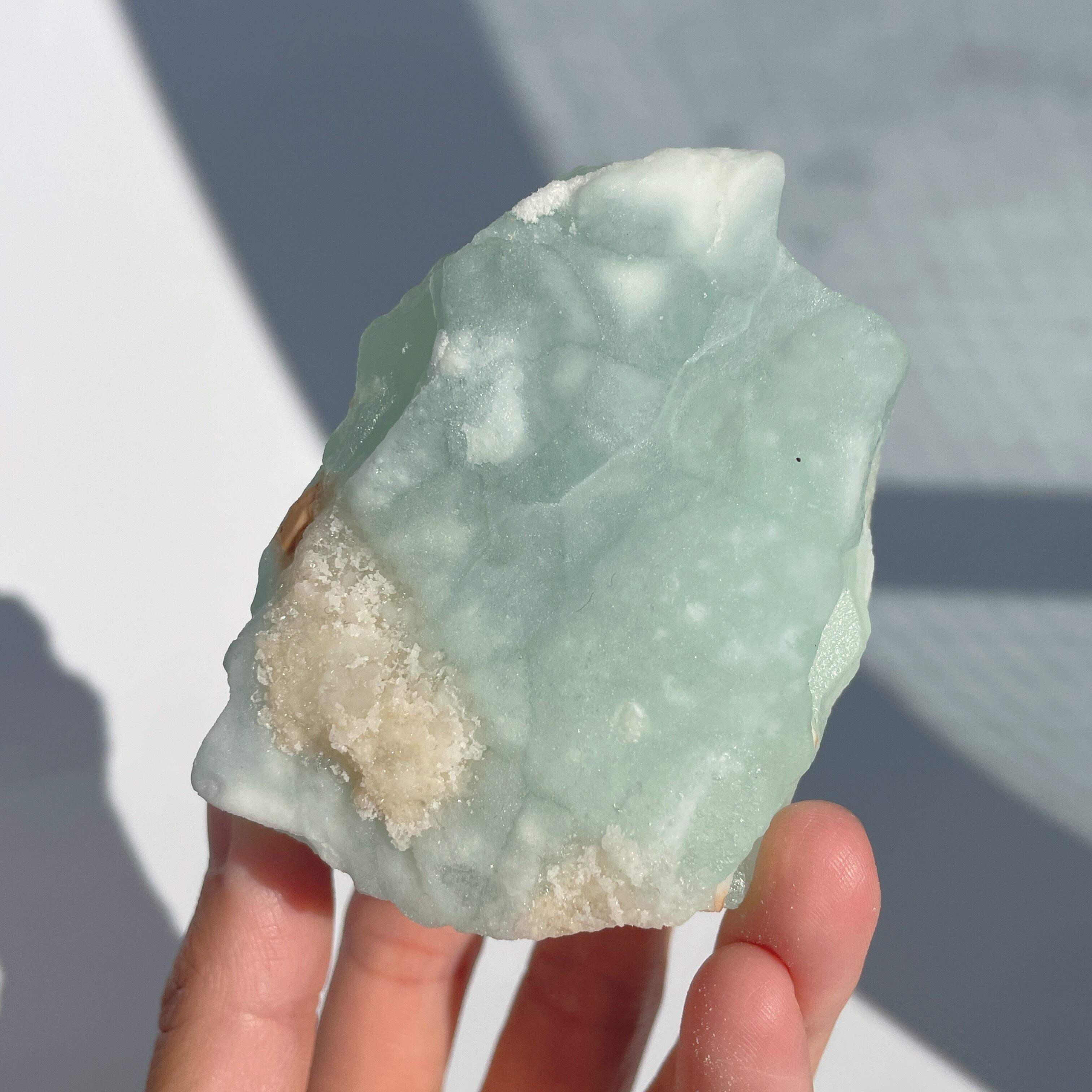カリビアンブルーカルサイト 原石06◇Caribbian Blue Calcite◇天然石