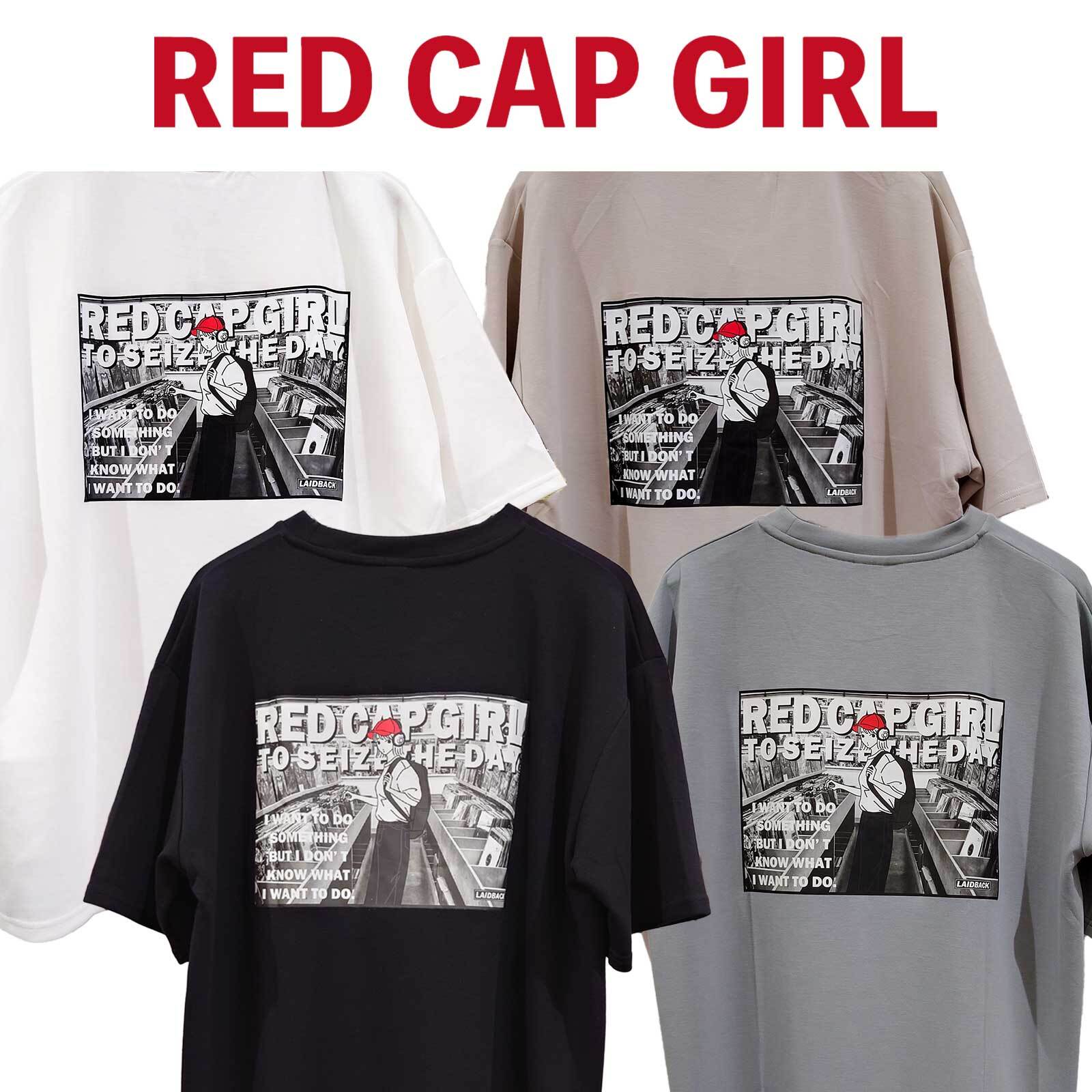 RED CAP GIRL（レッドキャップガール）とろみポンチS/S TEE レコード