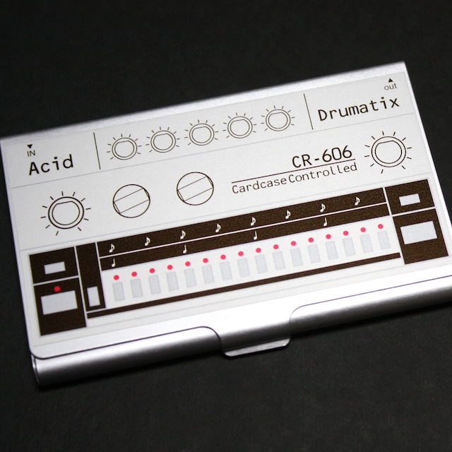 【カードケース】Acid CardCase Drumatix CR-606 カードケースリズムマシン  ver2.0