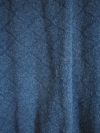 1990’s DENMARK BLUE WILLIS Indigo Cotton Knit Vest／XL