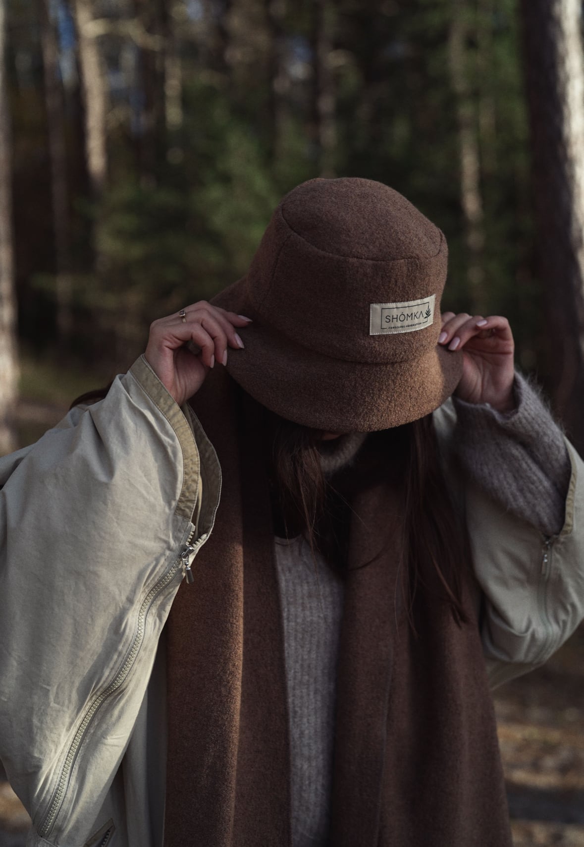 新品】SHOMKA ADULT BUCKET HAT オートミールwool M 【公式通販】