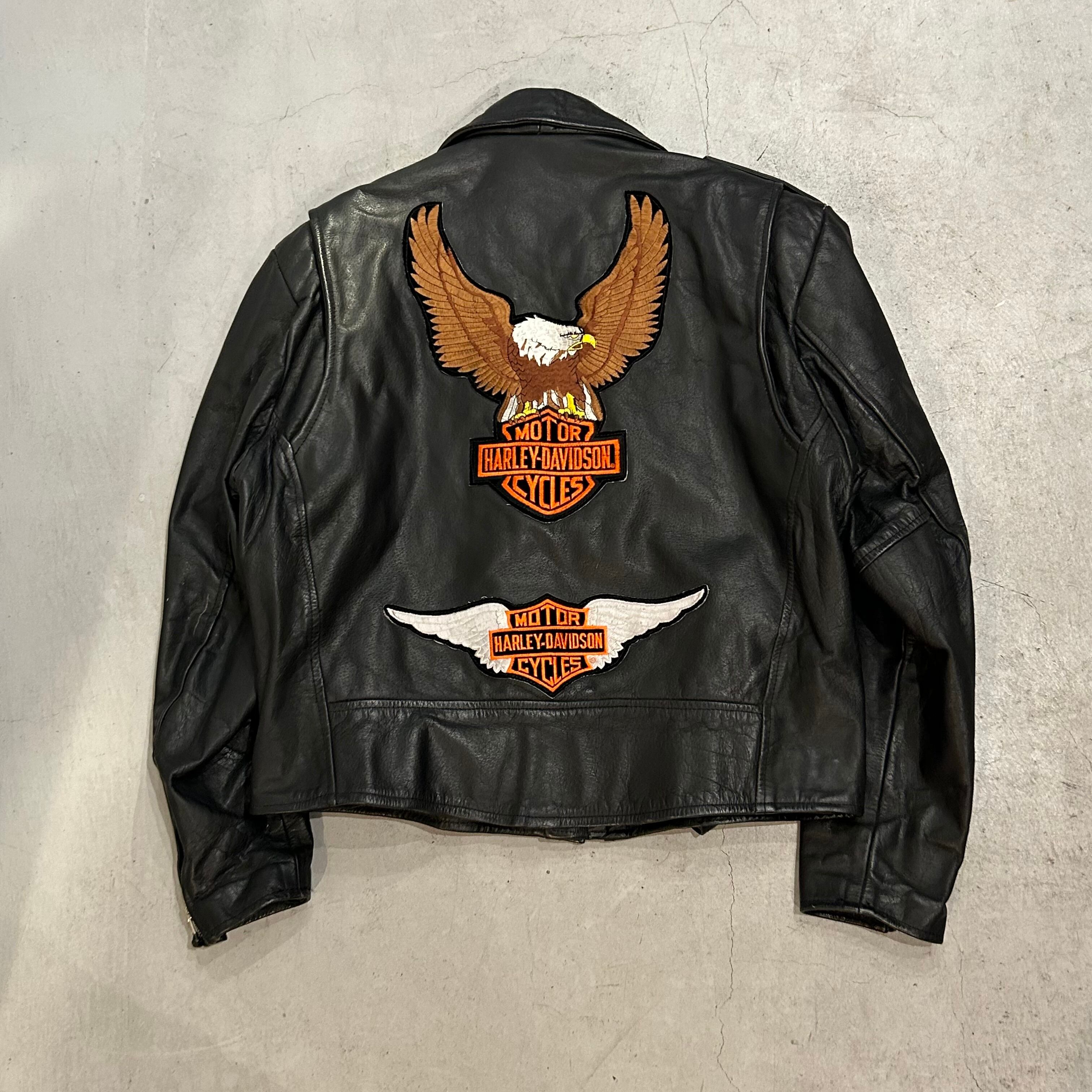 〜1990s WILSON leather jacket “Harley Dacidson”【高円寺店】