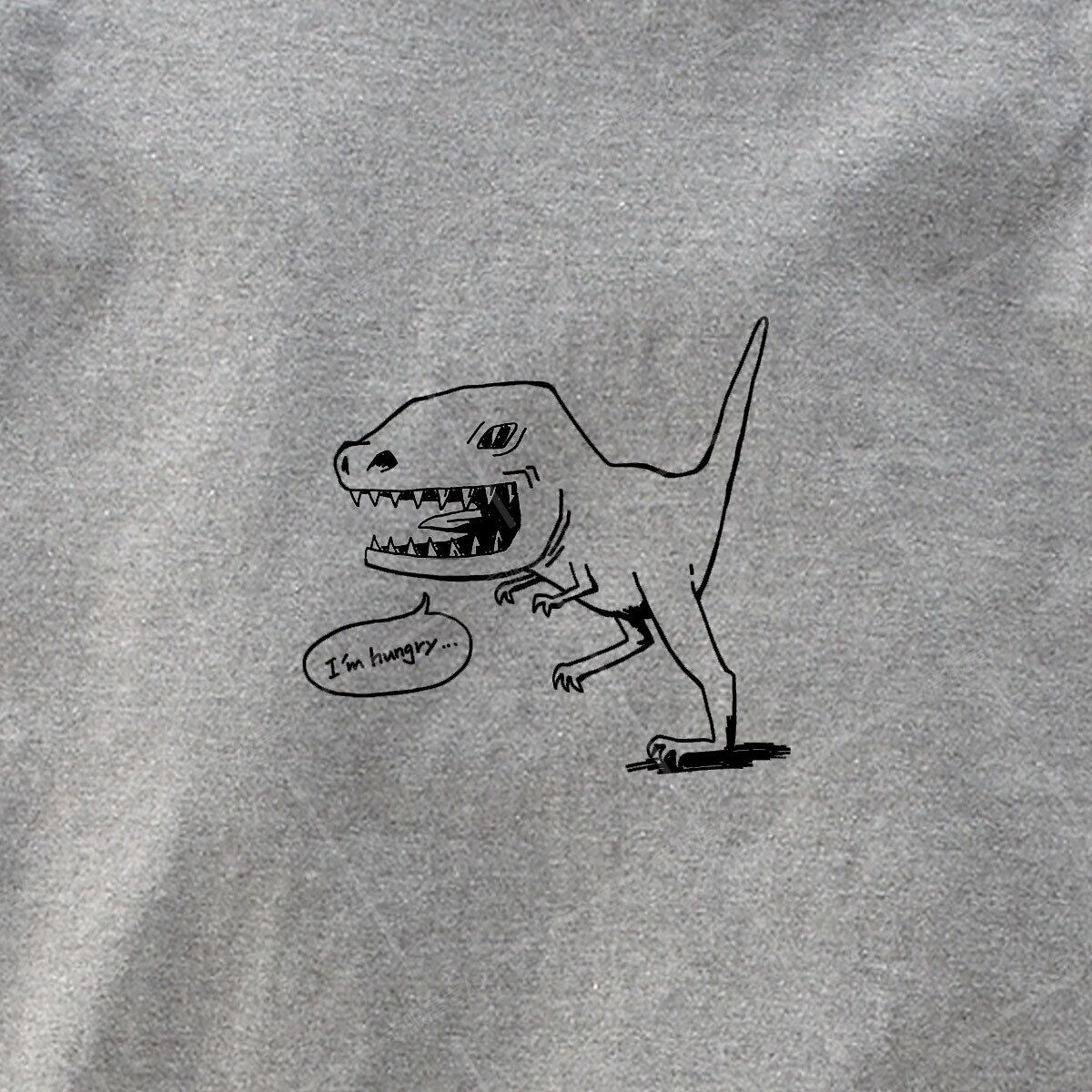 恐竜 腹ペコT-Rex Tシャツ am50