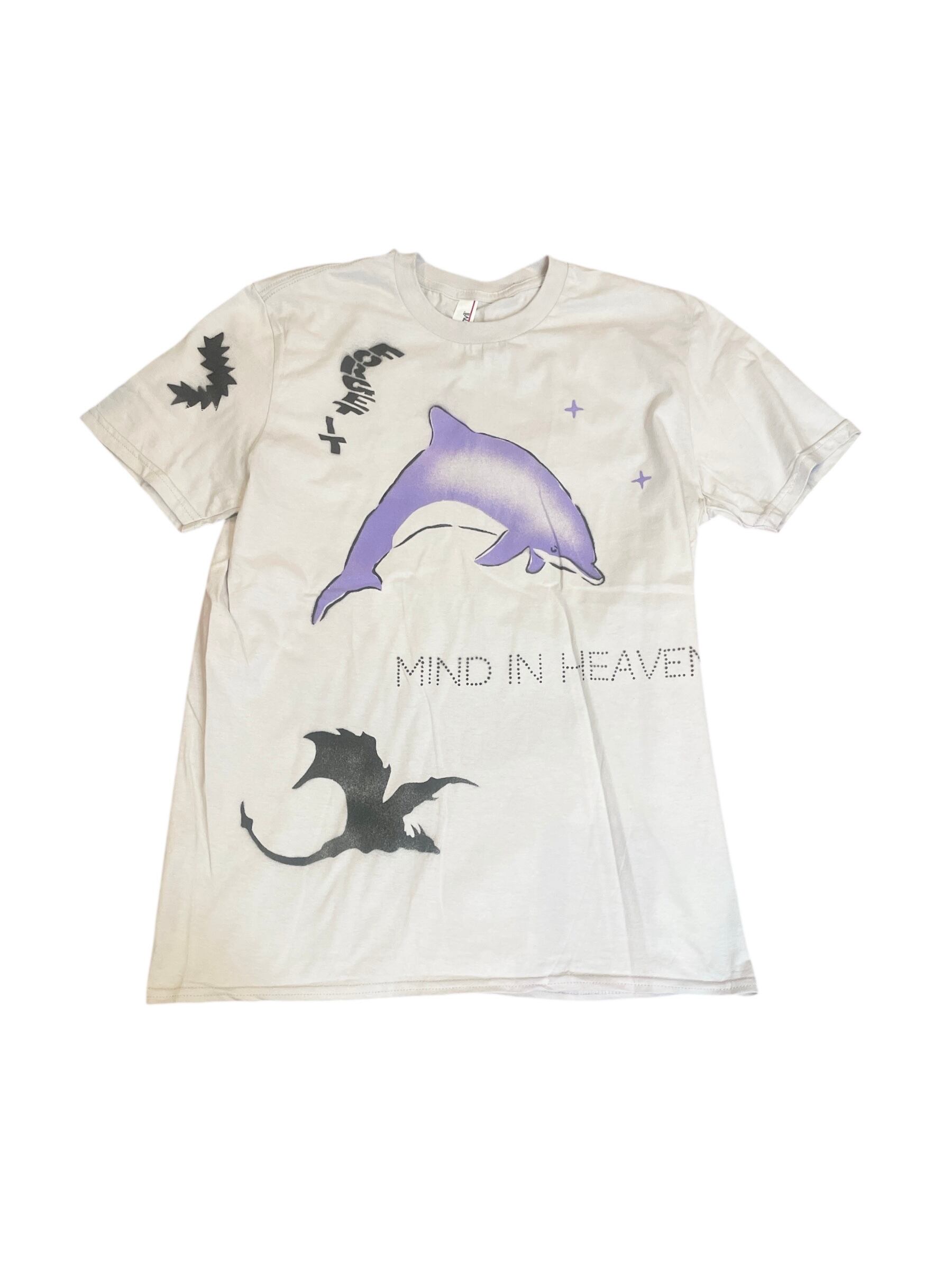 perfect plan Stencil T-shirt 【M2】