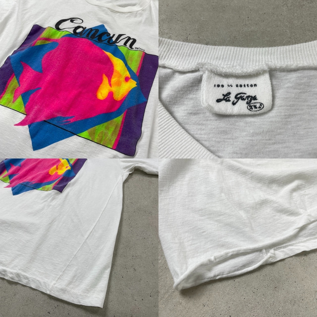 Cancun Mexico カンクン メキシコ スーベニア プリントTシャツ 