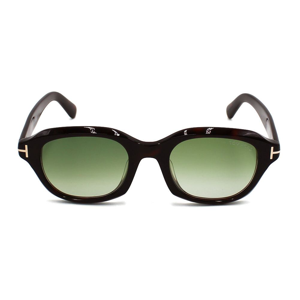 TOM FORD SUNGLASSES ASIAN FIT FT1147D 52P 51 GREEN D.HAVANA トム