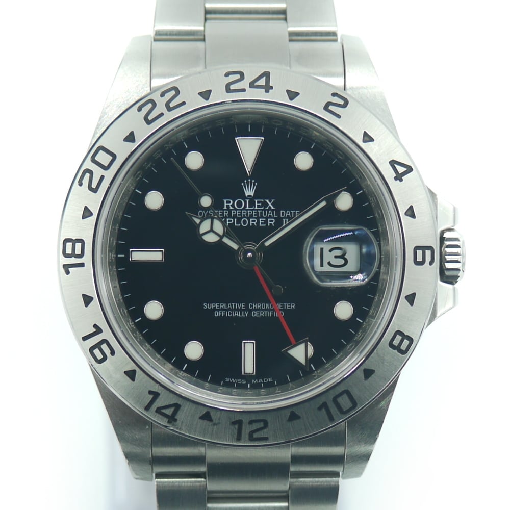 ロレックス ROLEX 16570 W番(1995年頃製造) ブラック メンズ 腕時計