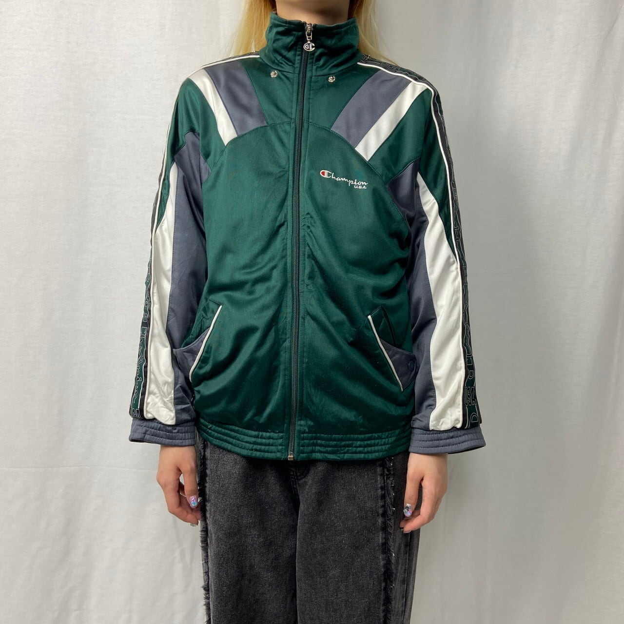 Champion チャンピオン サイドライン ジャージ トラックジャケット