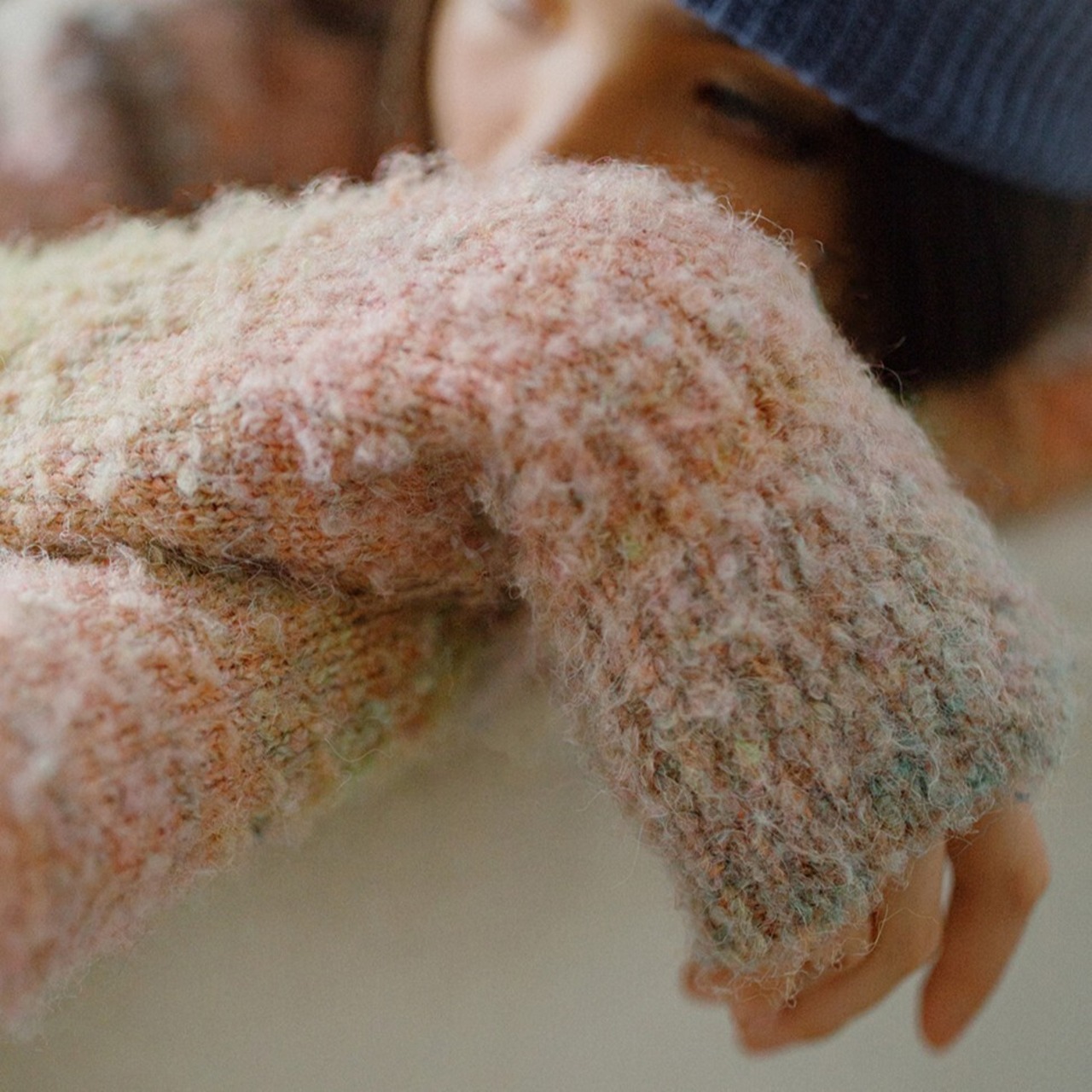 Gradient Rainbow Knit Sweater / グラデーション レインボー ニット セーター