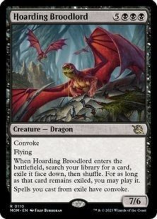 MTG《溜め込む親玉/Hoarding Broodlord(MOM)》英語 の商品画像