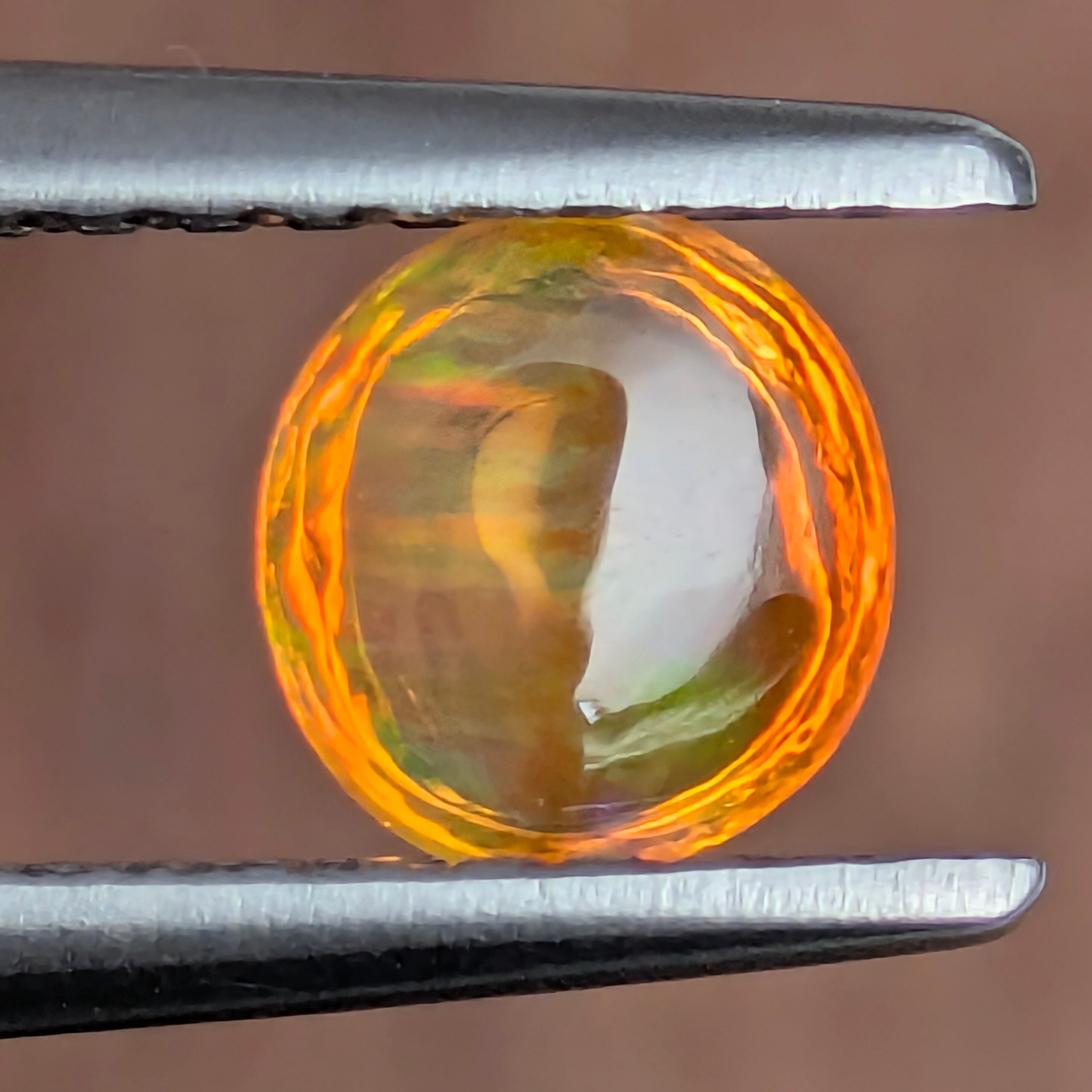 ファイアオパールルース メキシコ産 【0.33ct】PRO208262 | Gem's