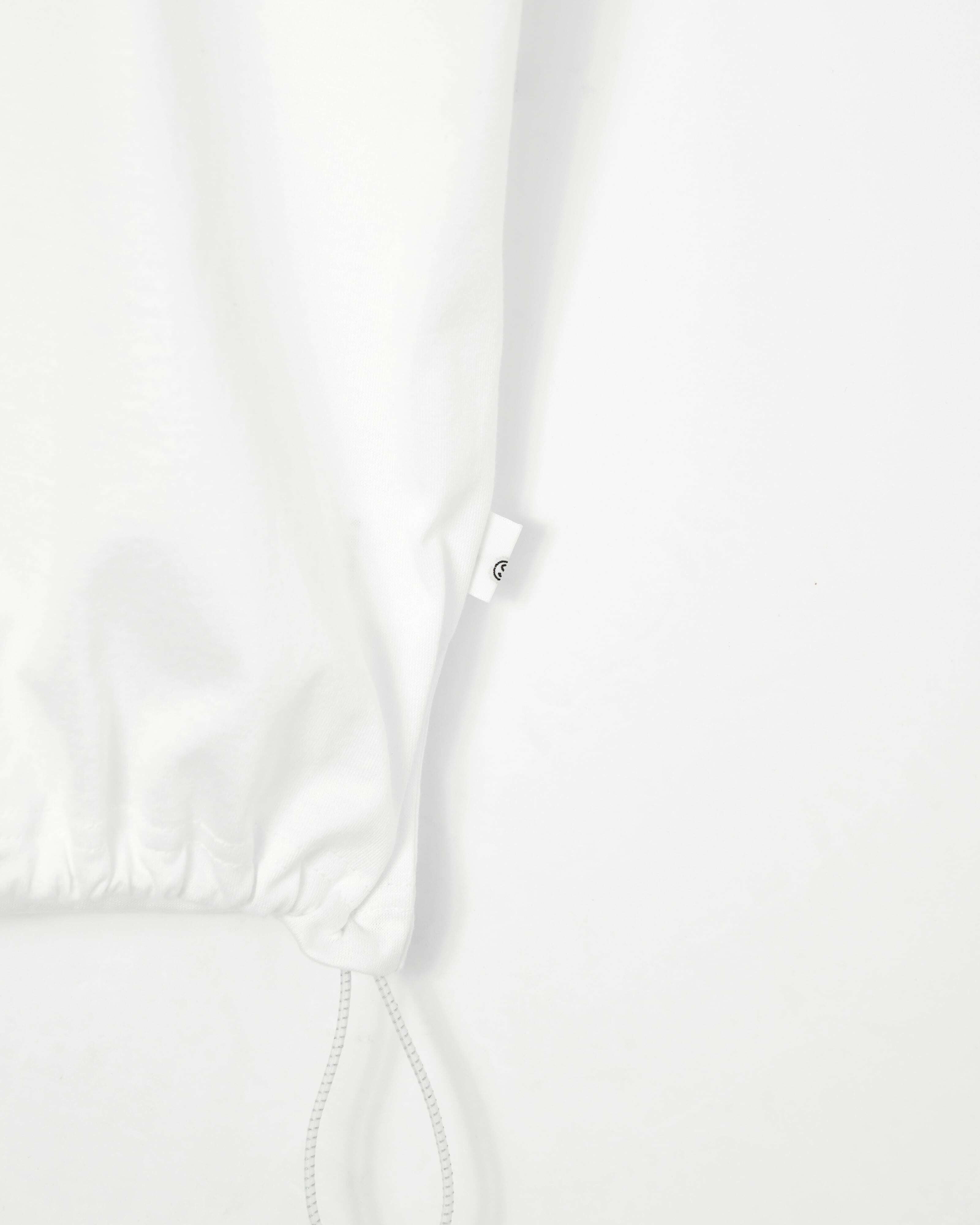 SUMARI HEMCODE SIGNATURE T-SHIRT WHITE | nua