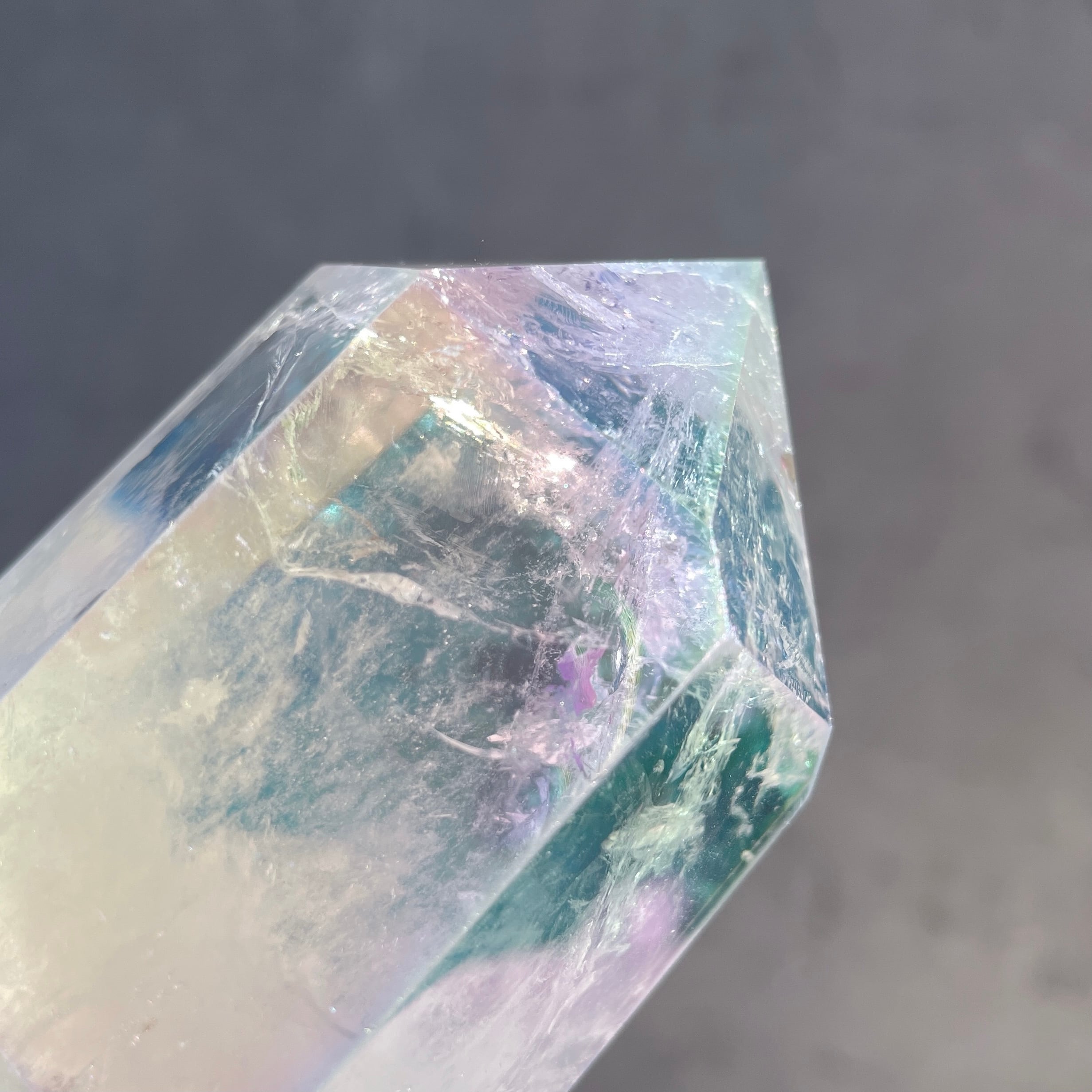 エンジェルオーラクォーツ タワー55✧Aura Quartz ✧オーラ エンジェルオーラクォーツ タワー55✧Aura Quartz ✧オーラ