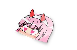 NEVER CONTENT　Peeking Zero Two