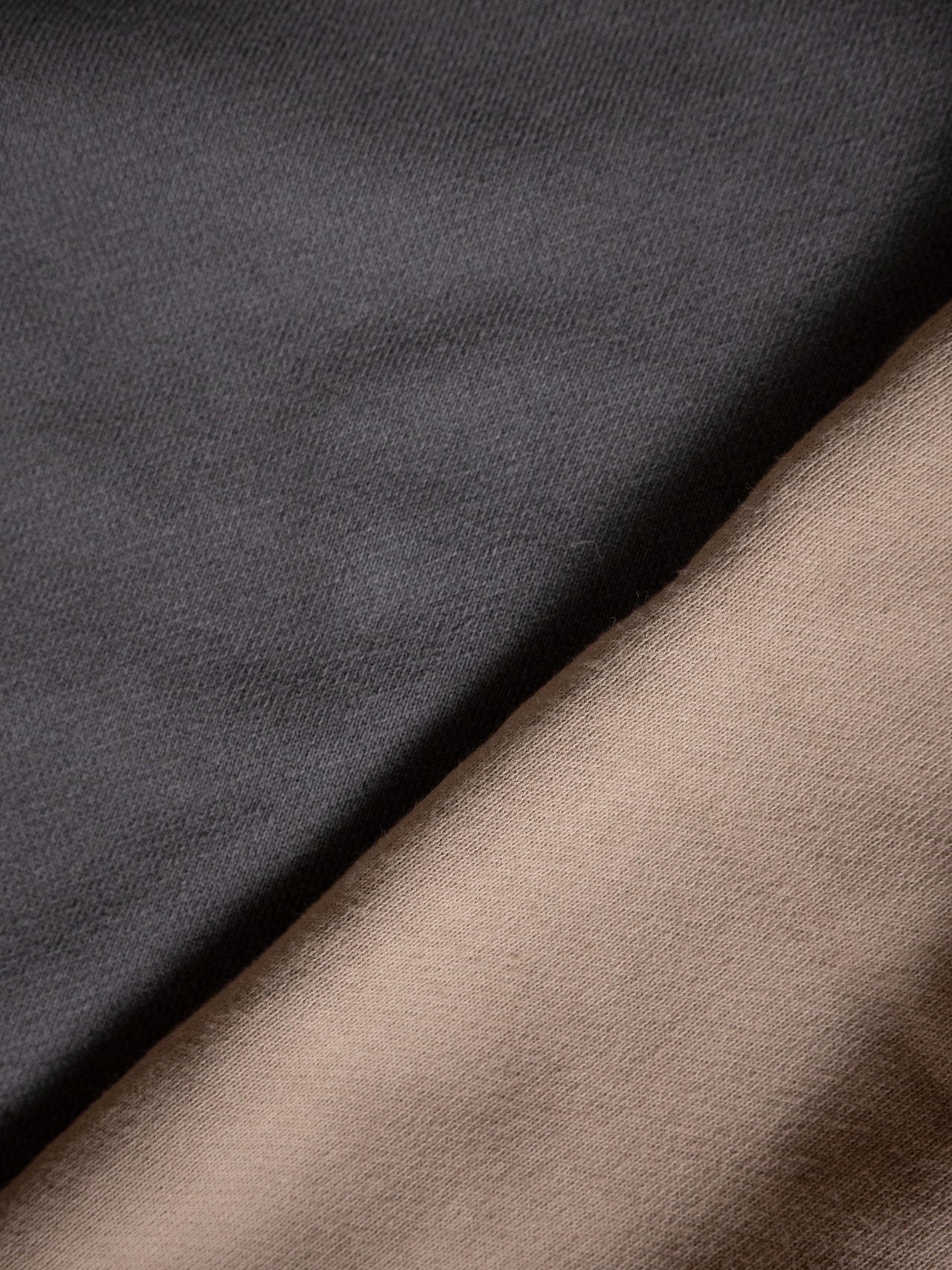 Coffee Dyed Sweat Pull Over