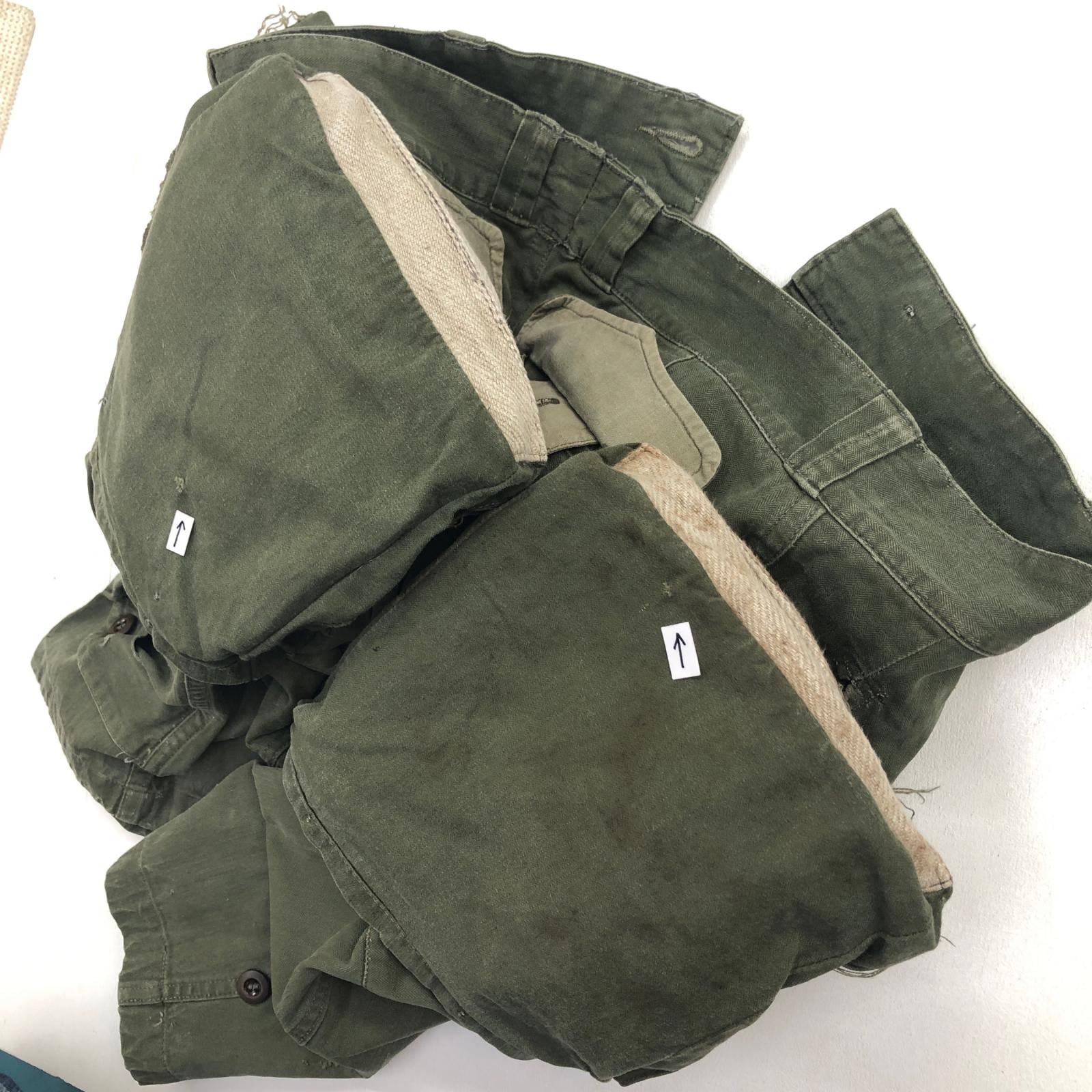 FRENCH ARMY フランス軍 60年代 M-47 カーゴパンツ 後期型 むきだし 1
