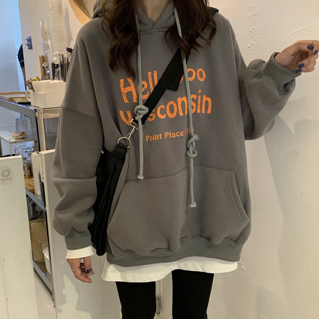 フードセーター オータムウィンタールーズトップス スプリング 春物 秋物 冬物 試着室28967673839