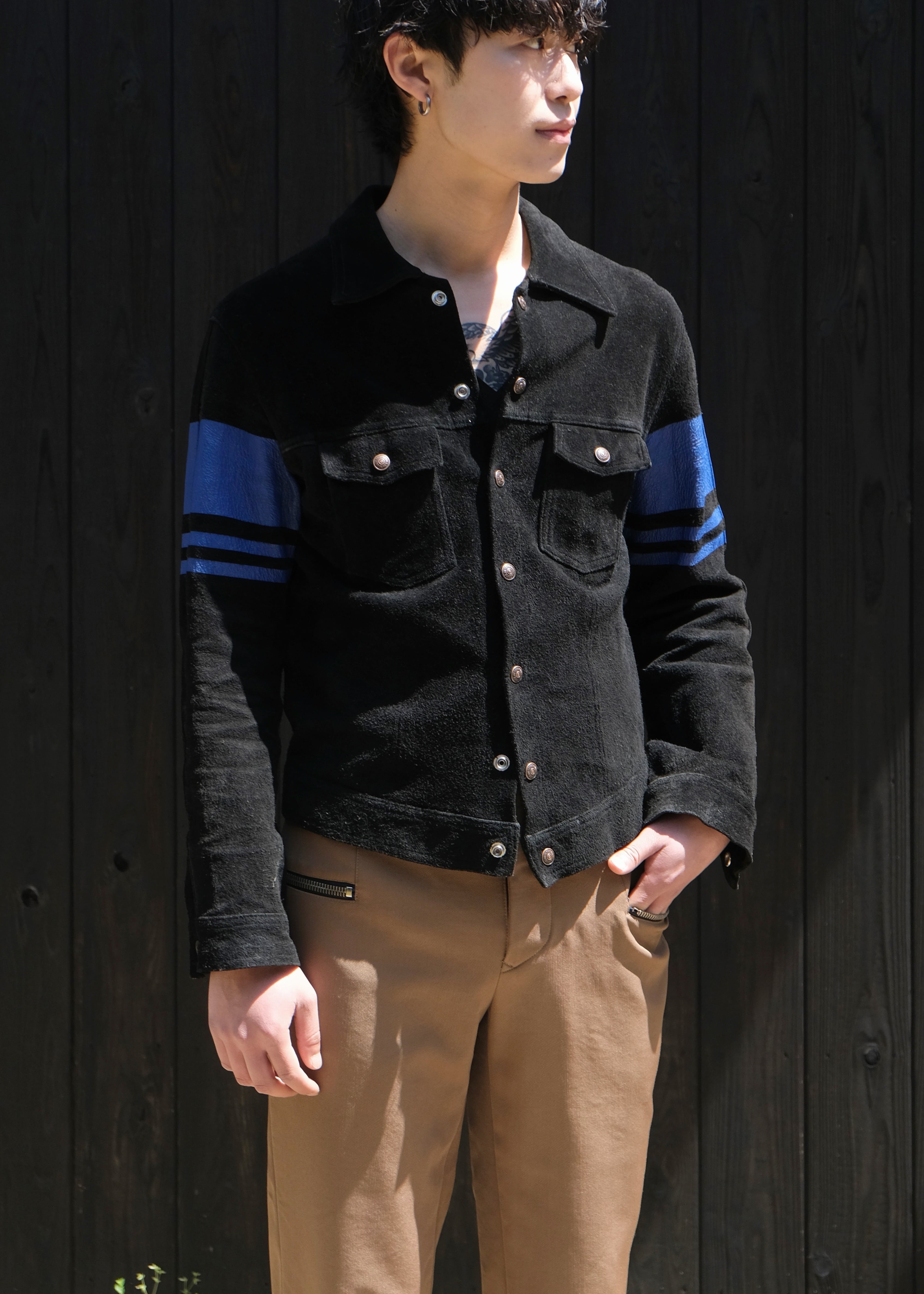 UNDERCOVER 97AW suede tracker jacket | CETTEN