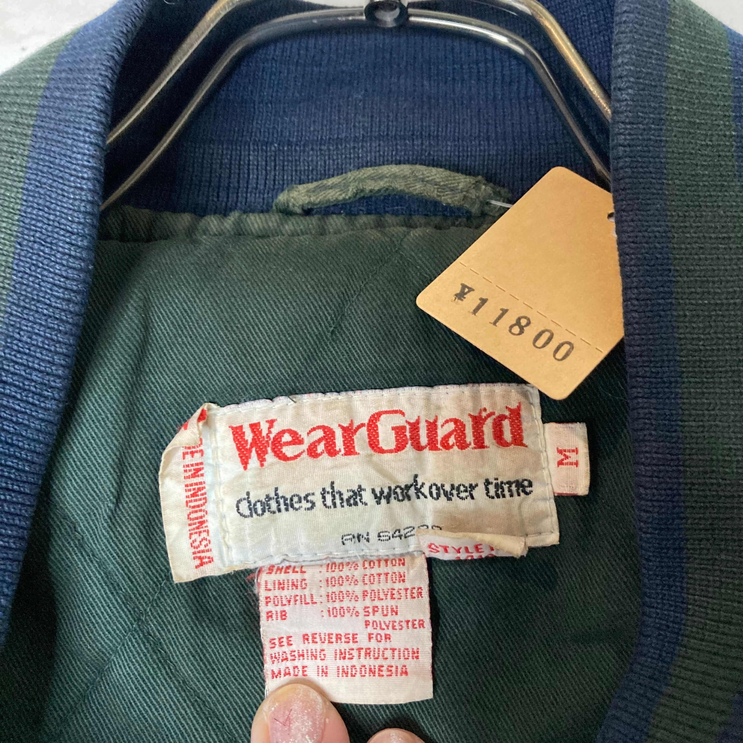 Wear Guard デニムジャケット M 刺繍 スタジャン | 古着屋OLDGREEN