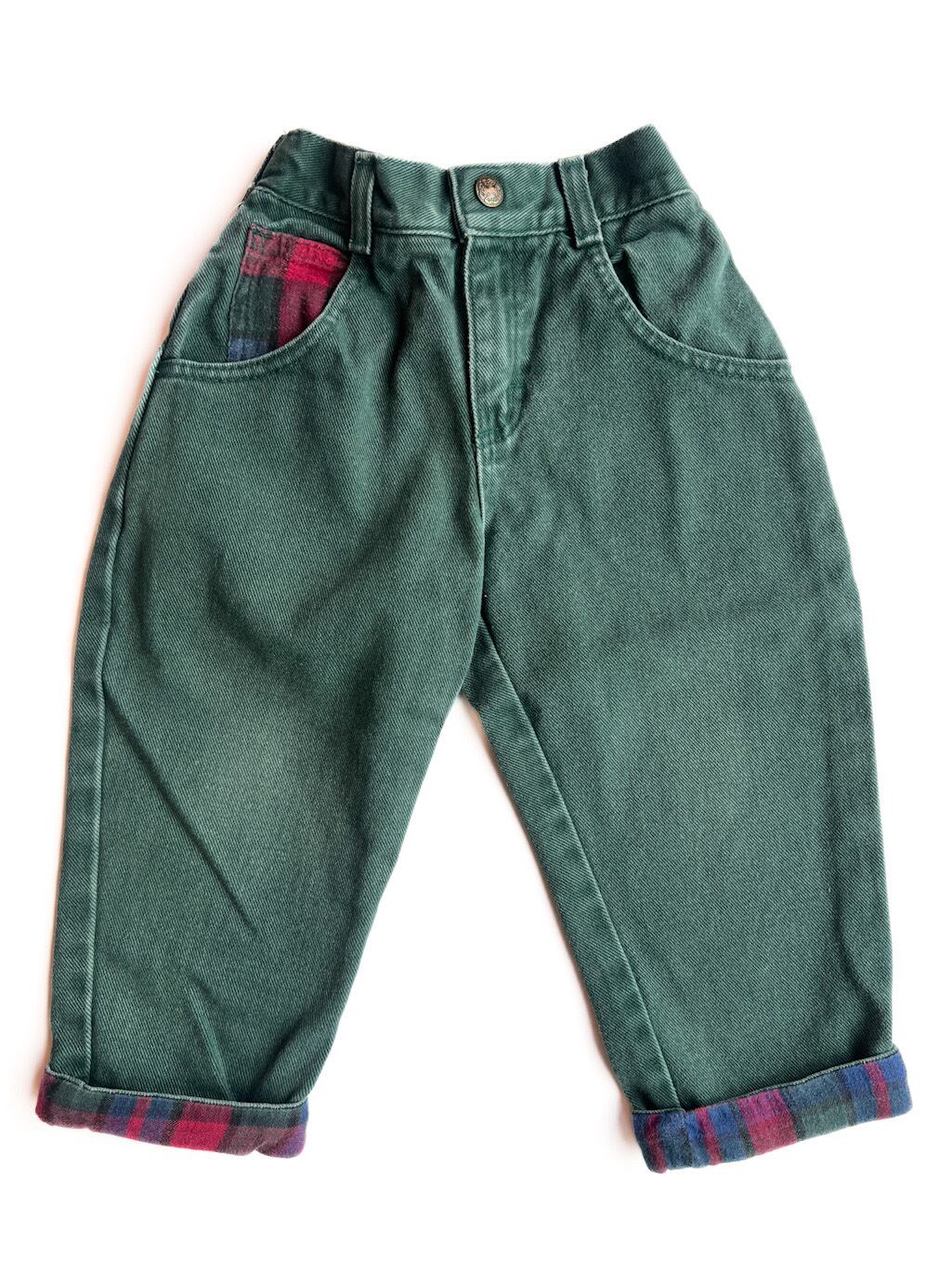 【95cm】VINTAGE 80's オシュコシュ カラーデニムパンツ【10360】※