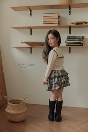 韓国子供服 / 26Autumn / 〖取寄〗Melikey / イリアフリルショートパンツ / 女子服 *XS~JM*