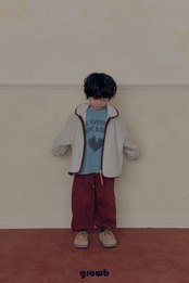 韓国子供服 / growb / ボタン ジョガーパンツ / 秋服 *XS~JM*