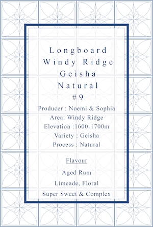 Longboard Windy Ridge 9 Geisha Natural