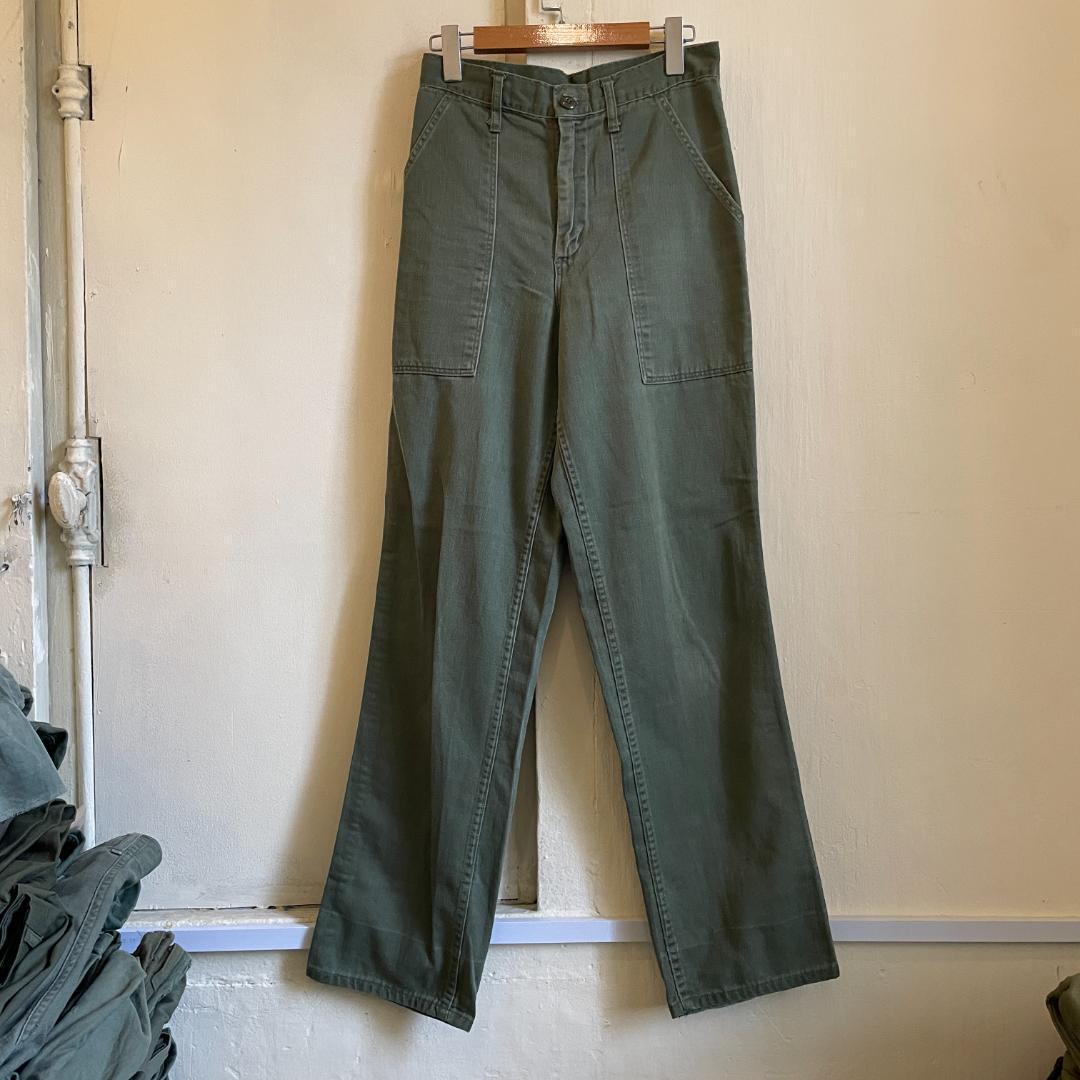 GD269 US ARMY 米軍 アメリカ軍 ベイカーパンツ 70s OG107