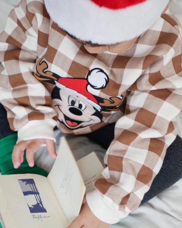 【即納】Disney X'mas check mtm