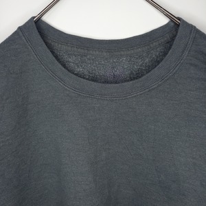 フルーツオブザルーム　クルーネック　スウェット　トレーナー　無地　グレー　M