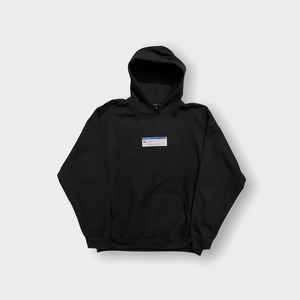 ログオフ Hoodie ブラック