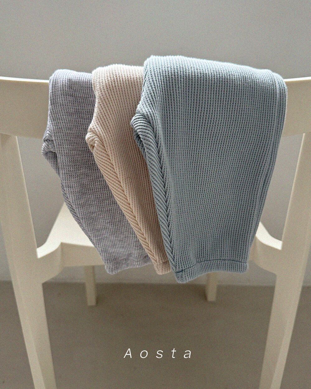 【予約】aosta ワッフルパンツ