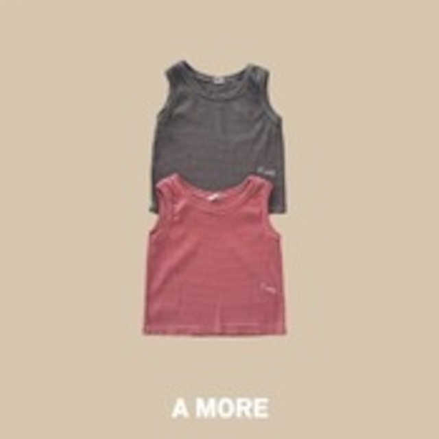 《予約》A more ¨ candy tanktop ¨ 26spring
