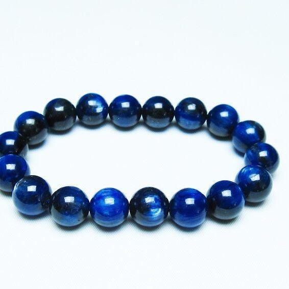 カイヤナイト ブレスレット 11mm 一点物 メール便可 [M便 1/10] 111-48091