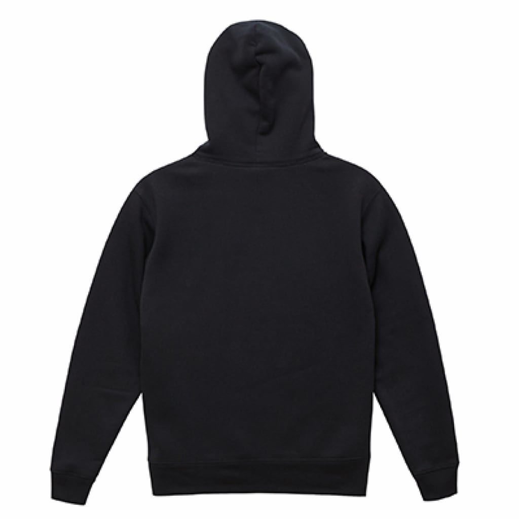 【ディクソンジュニアタリキ】WHO AM I LOGO SWEAT HOODIE (BLACK/WHITE) | 裏起毛パーカー(ブラック/ホワイト)